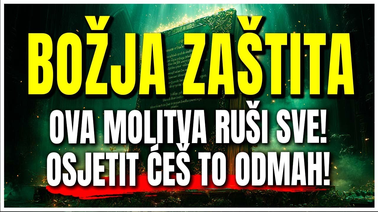 Najmoćnija molitva za razbijanje prokletstava i zaštitu tvog života!