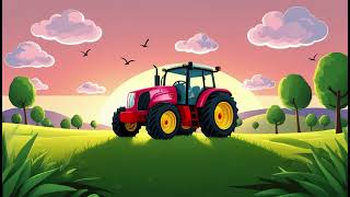 El tractor pinta un atardecer suave: canciones infantiles y rimas para niños screenshot 4