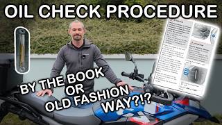 Celebrity BMW R1300GS : Oil Check Procedure - By the book or the old fashion way??? Wealth