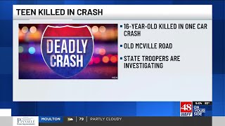 16-year-old killed in Crossville crash