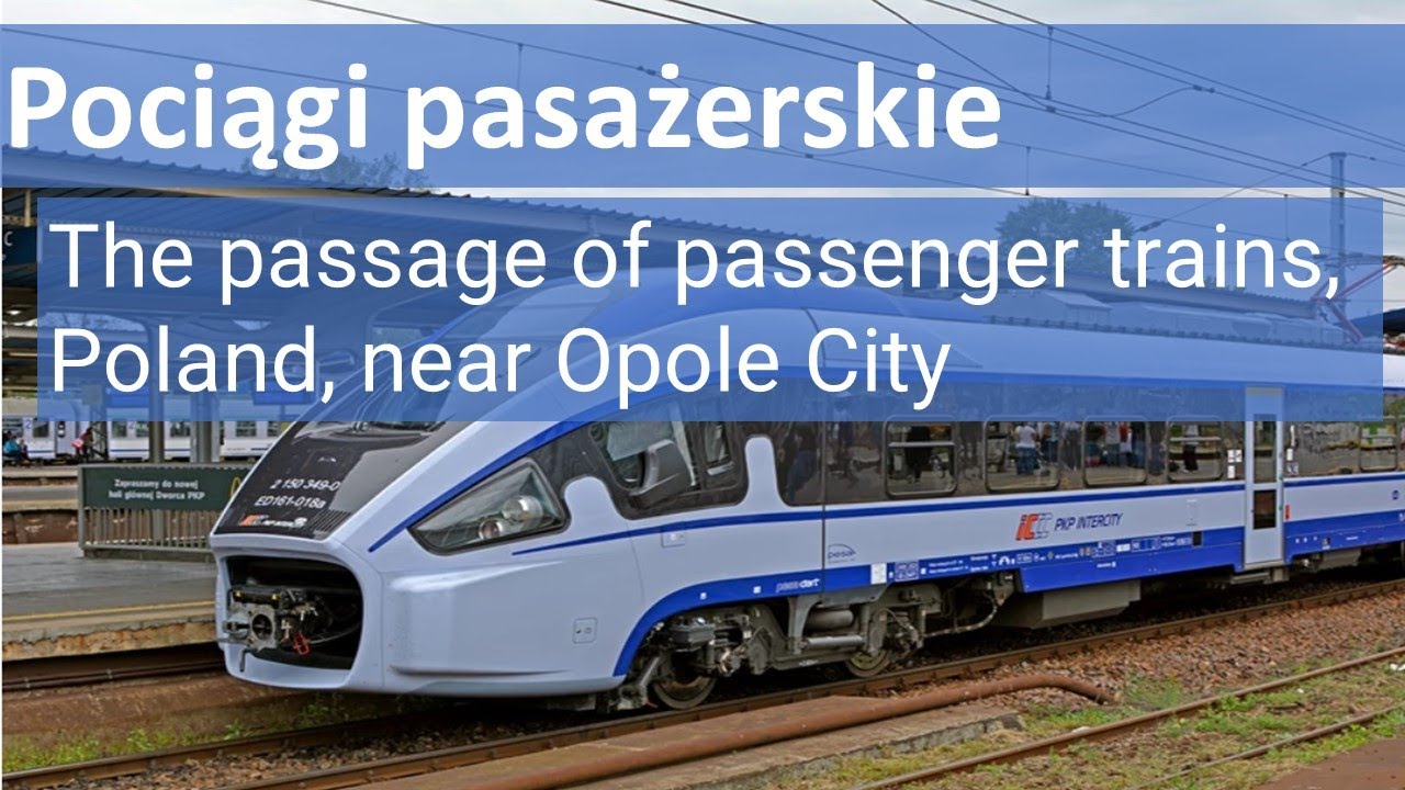  Spacer Przejazd Pociągów pasażerskich the passage of passenger