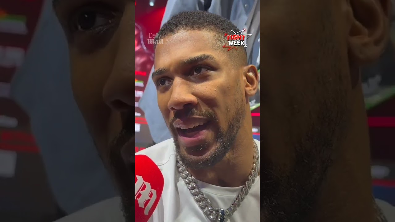 AJ chatting to the Daily Mail IN FULL on our boxing YouTube channel 👀 