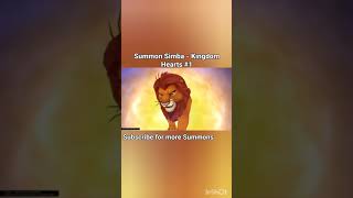 Summon Simba - Kingdom Hearts