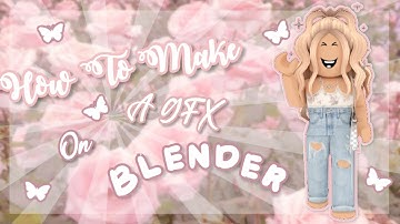 How To Make A Roblox GFX With Woman Rig In Blender 2.79 *SUPER EASY* || Unidog