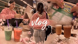  study, coffee & little moments | vlog
