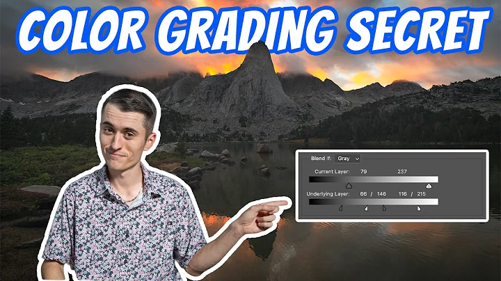 Using Blend If to Add Color - Photoshop's Secret Power