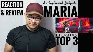 MARIA ft. KOTAK - TERBANG Kotak - Spekta 13 Top 3 Indonesian Idol 2018 - Reaction & Review