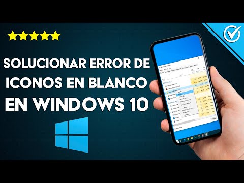 ¿Cómo solucionar el error de iconos en blanco en WINDOWS 10? - Escritorio