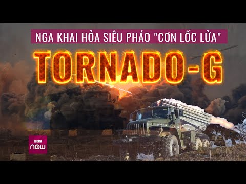 Thế giới toàn cảnh: Cận cảnh màn Nga khai hỏa siêu pháo "cơn lốc lửa" Tornado-G tấn công Ukraine