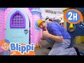 Blippi Learns about Body Parts | Blippi - Kids Playground | Educational Videos for Kids