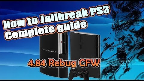 How to Jailbreak PS3 with 4.84 rebug CFW | complete guide
