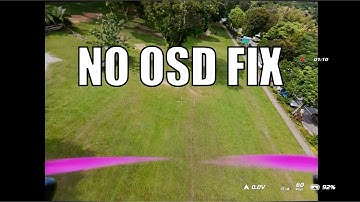 NO OSD FIX | DJI 04