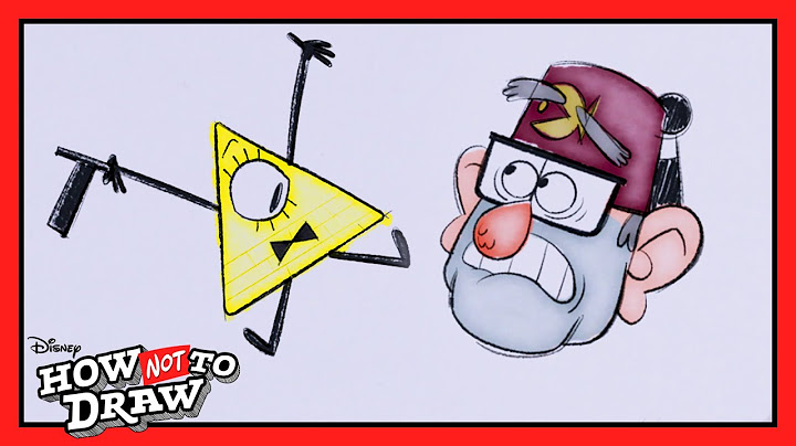 Gravity Falls Grunkle Stan Cartoon Comes to Life 🖊️ | How NOT to Draw |  @disneychannelanimation