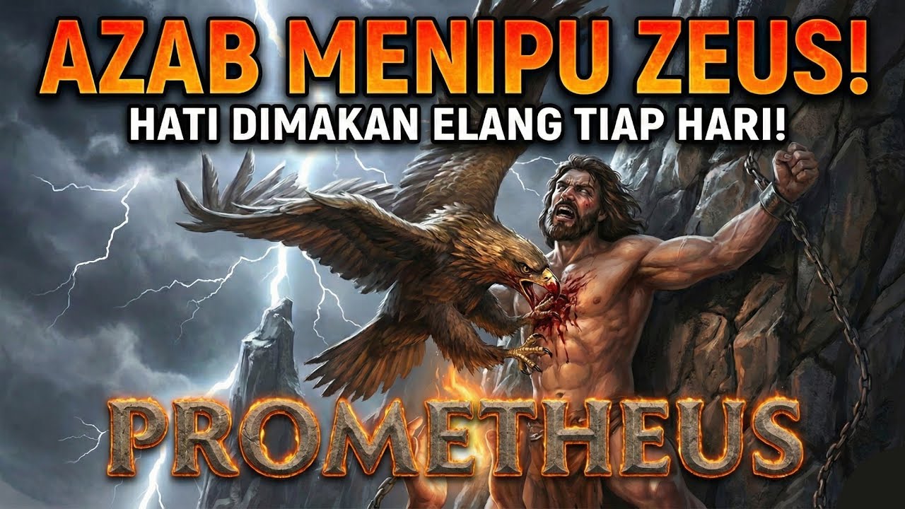 Prometheus Yang AZAB MENIPU ZEUS! Kisah Prometheus yang Hatinya Dimakan Elang SETIAP ...