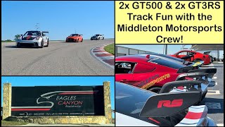 Shelby GT500 & Porsche GT3RS Track Fun with Middleton Motorsports Crew!