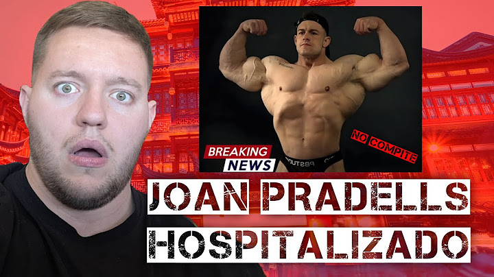 JOAN PRADELLS ENDS UP IN THE HOSPITAL (DOES NOT COMPETE)