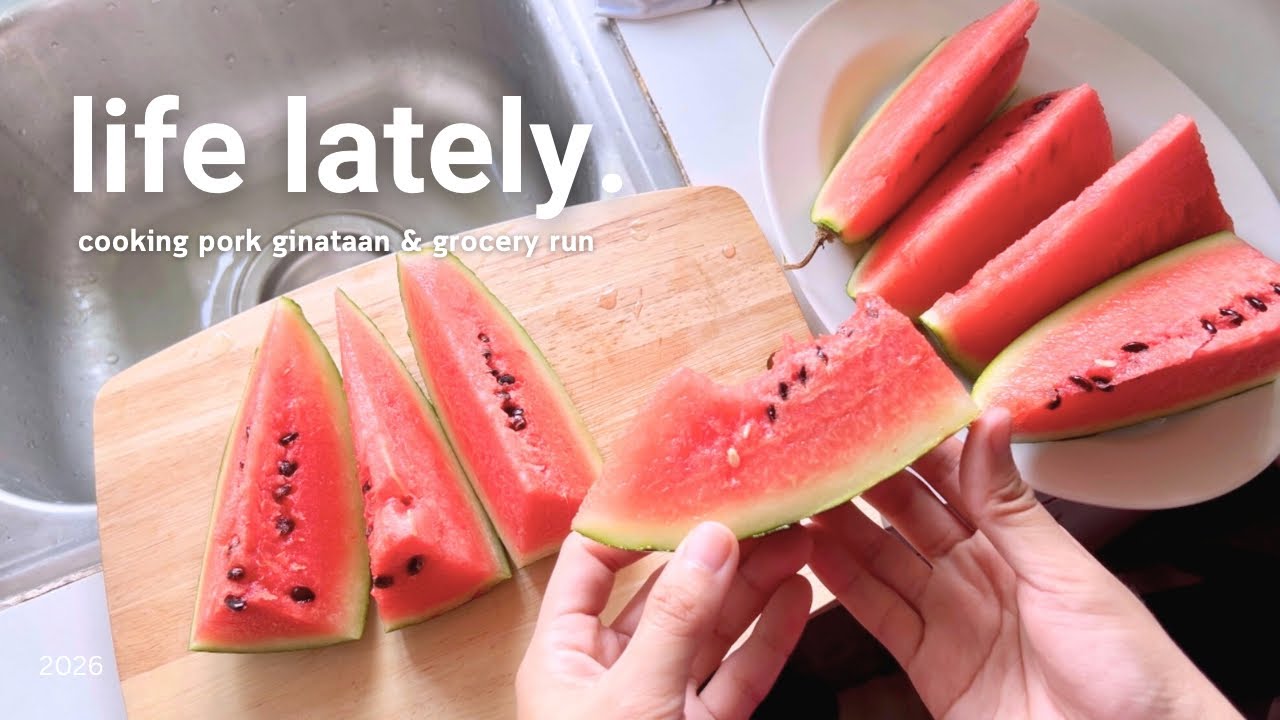Живу одна на Филиппинах — поход за продуктами, приготовление свиного гинатаана и ночная прогулка 🧢
