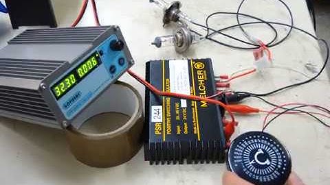Melcher switching regulator PSB / PSR 24x test spoken in italien language