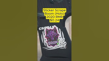 Boom (Holo) | 2020 RMR Counter Strike 2 - CS2 - Sticker Scrape #csgo