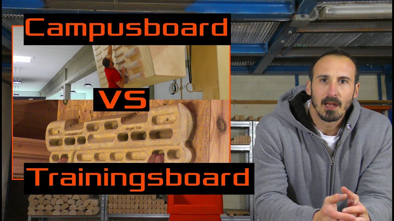 Campusboard vs Trainingsboard