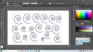 Adobe Illustrator Spiral Aracı Anlatımı Video
