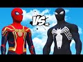 SYMBIOTE SPIDERMAN VS SPIDER-MAN (NO WAY HOME)