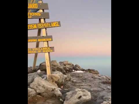 On Top Of Mount Kilimanjaro