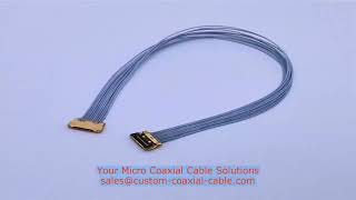 Custom Micro Coax Cable Usa Manufacturer 40 Pin Micro Coaxial Cable Xray Inspection Wire Harness Fo