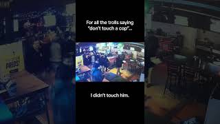 Police officer pushes Chris Young in Nashville bar #shorts