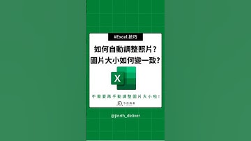 Excel 插入圖片 如何調整圖片大小? #excel #googlesheets #shorts｜#今日訊息