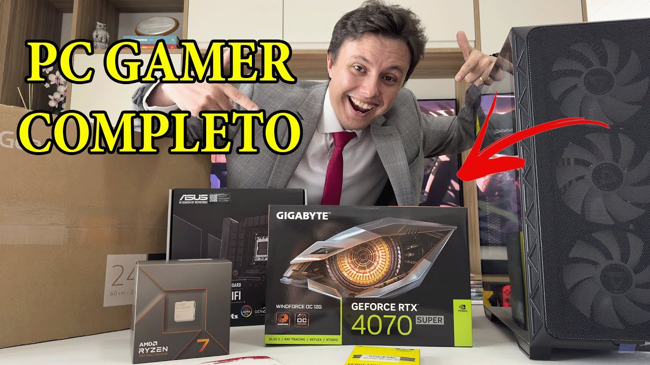 COMO MONTAR UM PC GAMER MESMO SENDO BURRO - YouTube