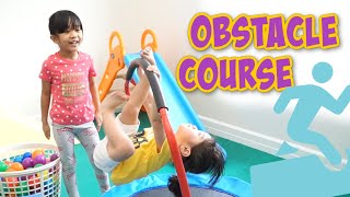 TRAVIS&#39; OBSTACLE COURSE | PLAY TIME | Travis in Wonderland