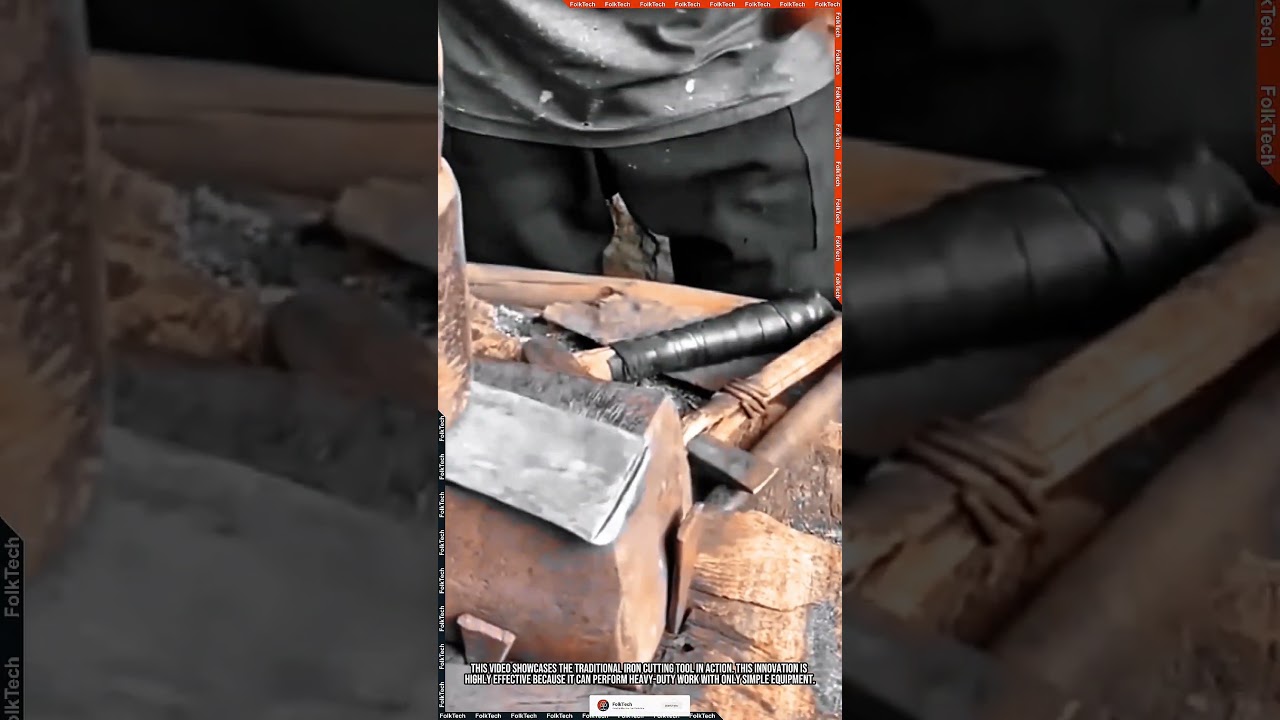 Iron Cutting Tool: The Manual Iron Chisel 