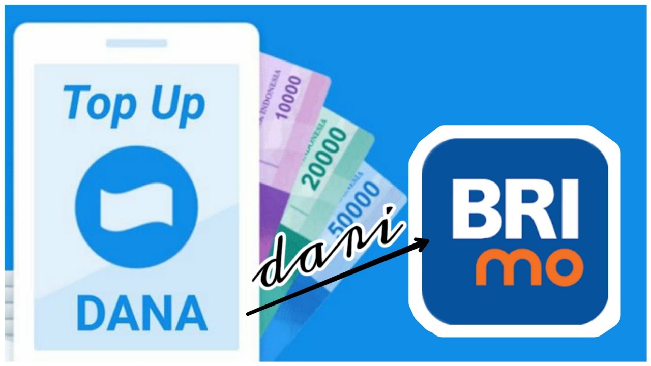 Cara Top Up Dana Lewat Brimo Bri Mobile Youtube