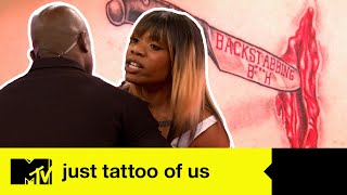 Explosive Tattoo Reveal | Just Tattoo Of Us