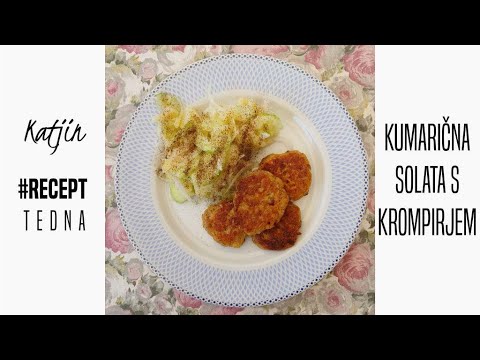 Video: Topla Solata S Krompirjem In Kumarami