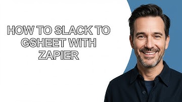 How to Slack to Gsheet with Zapier - KevinHowTo