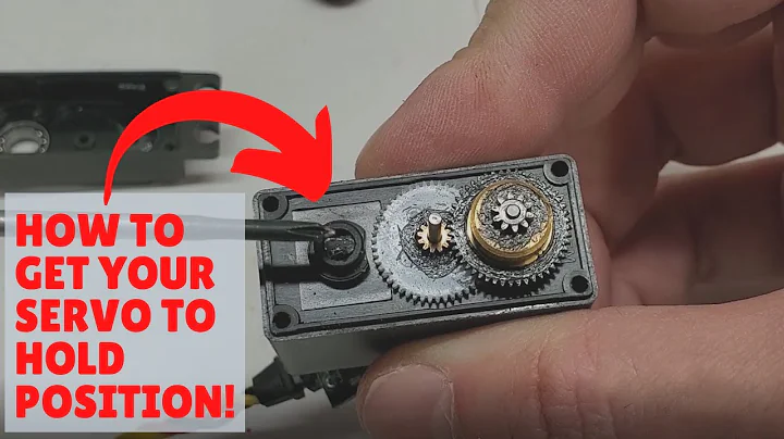 Making a rc servo spin continuous 360 and hold position.