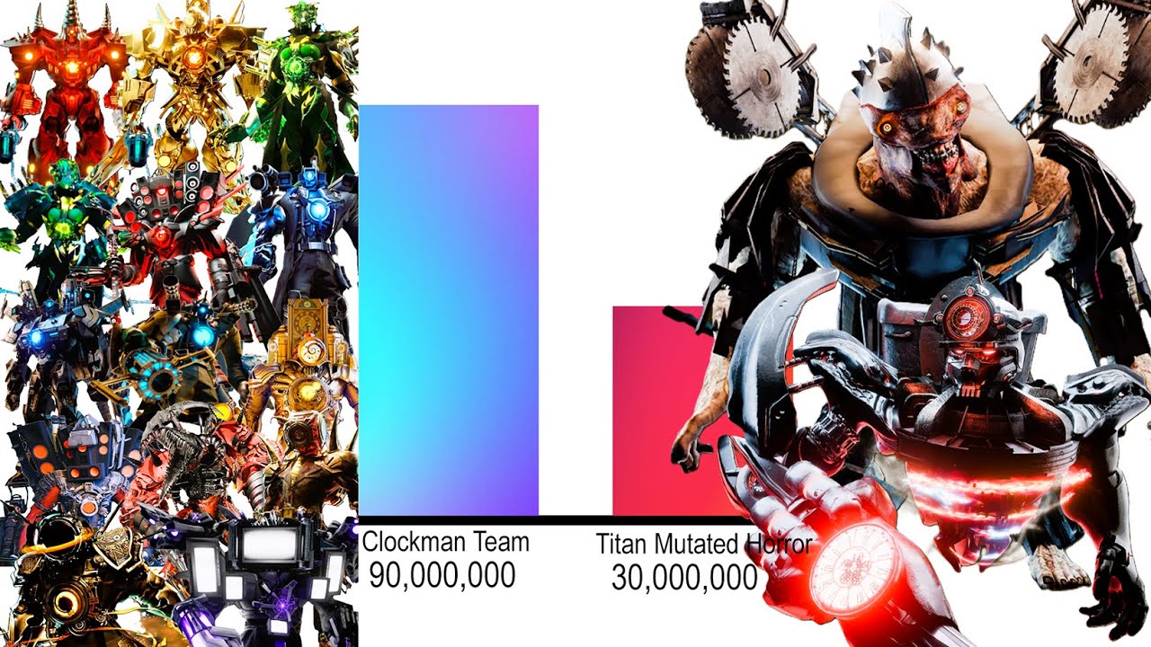 CLOCKMAN PRO TEAM VS SINISTER TITAN CLOCKMAN POWER LEVELS REMASTERED 46 ...