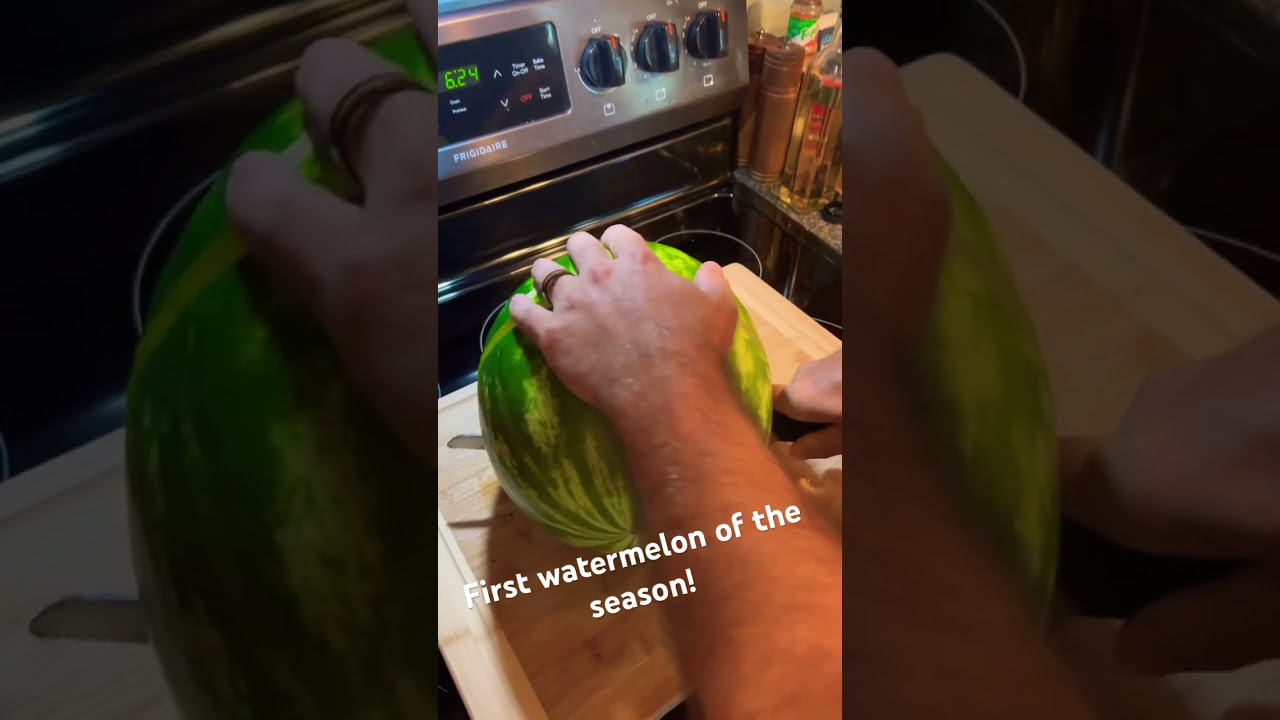 It’s finally watermelon season at the farm! 