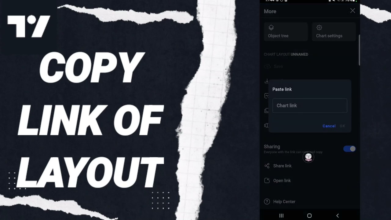 How To Copy Link Of Layout On TradingView App