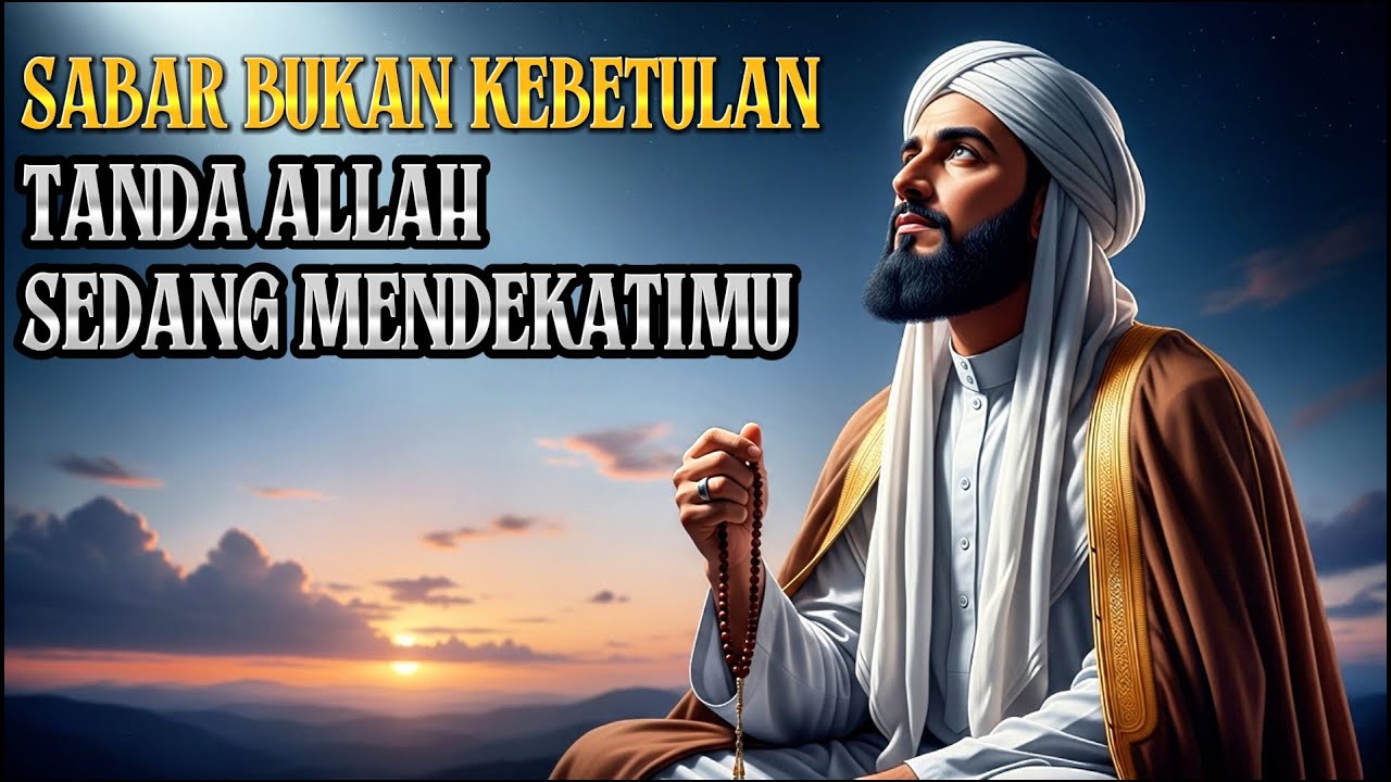 SABAR ITU BUKAN KEBETULAN, INI TANDA ALLAH SEDANG MENDEKATIMU
