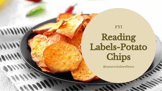 Label Reading for  potato chips
