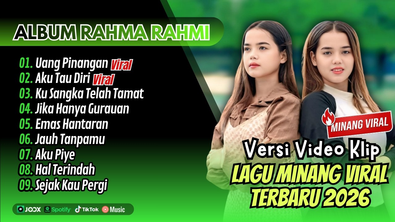 Rahma Rahmi - UANG PINANGAN - AKU TAU DIRI | JIKA HANYA GURAUAN || POP MELAYU MINANG TERBARU 2026