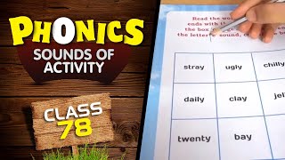 phonics sounds of activity part 62 learn and practice phonic sounds english phonics class 78