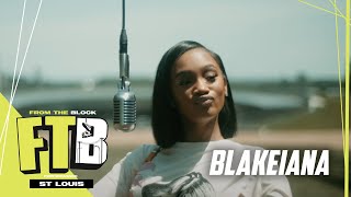 BlakeIANA - BING BONG  | From The Block Performance 🎙(St. Louis)