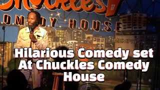 20 minutes of hilarious material by your favorite comedian