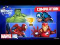 Avengers Super Hero Competition🏅🥊🏂 | Marvel's Infinity Games Compilation | @MarvelHQ