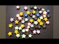 How to make paper stars..3d paper star making..Paper Crafts
