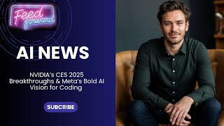 NVIDIA’s CES 2025 Breakthroughs | Meta’s Bold AI Vision for Coding | Deepseek  Innovation | AI NEWS
